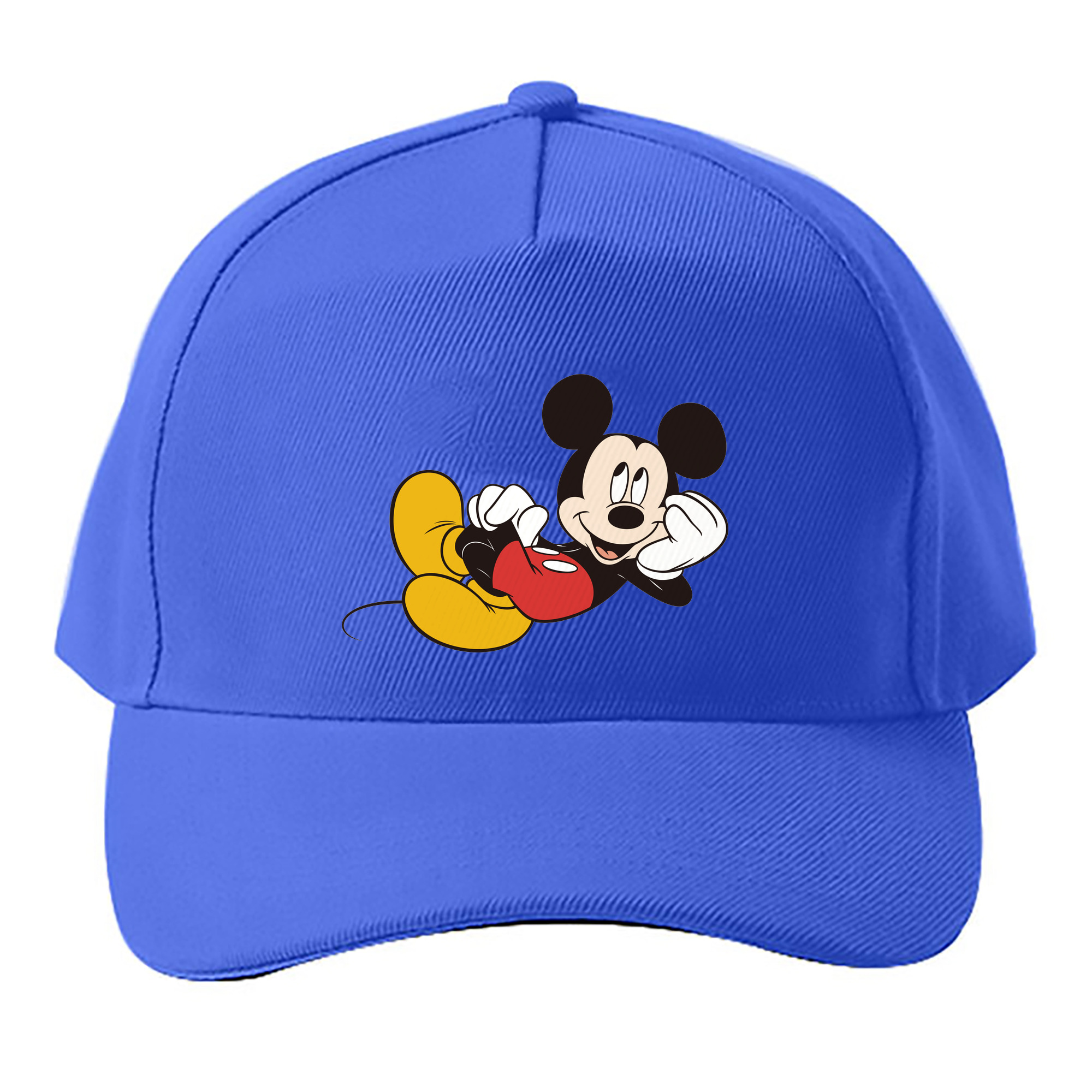 （画像用） ミッキーマウス Mickey Mouse ベースボールキャップ 綿100％ 男女兼用 帽子 スポーツ